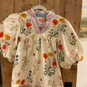 THML Puff sleeve shirt size XS